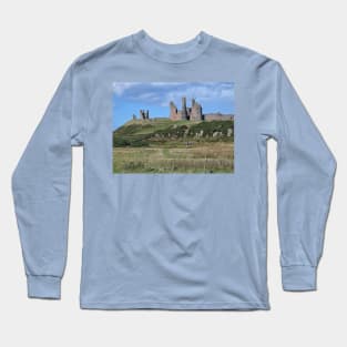 Dunstanburgh Castle in Northumberland Long Sleeve T-Shirt